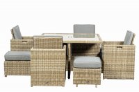 Wentworth 8 Seater Cube Set