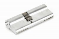 Satin Chrome 35/45 5pin Euro Cylinder KA