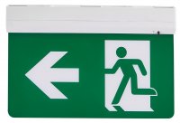 Red Arrow 5 in 1 LED Exit sign excluding legend (MPESPW)