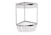 Miller Classic Corner Basket Two Tier - Chrome