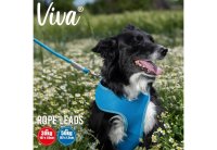 Viva Rope Lead Reflective - Red 1.07m x 10m