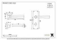 Polished Chrome Straight Lever Bathroom Set