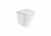 Roca The Gap Round Rimless Back to Wall WC