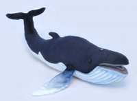 Soft Toy Water Mammal, Humpback Whale by Hansa (59cm.L) 6289
