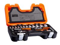 Bahco S560 Socket Set of 56 Metric 1/4 & 1/2in Drive