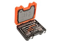 Bahco S910 Socket & Spanner Set of 92 Metric & AF 1/4 & 1/2in Drive