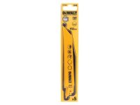 DeWalt Bi-Metal Reciprocating Blade for Metal 152mm x 18 TPI (Pack 5)