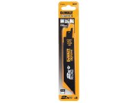 DeWalt 2X Life Metal Reciprocating Blade 152mm x 14/18 TPI Pack of 5