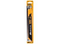 DeWalt 2X Life Metal Reciprocating Blade 203mm x 14/18 TPI Pack of 5