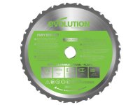 Evolution FURY® Multi-Purpose TCT Circular Saw Blade 255 x 25.4mm x 24T