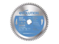 Evolution Thin Steel Cutting Circular Saw Blade 185 x 20mm x 68T
