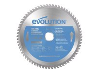 Evolution Thin Steel Cutting Circular Saw Blade 210 x 25.4 x 68T