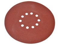 Faithfull Dry Wall Sanding Disc for Flex Machines 225mm Assorted (Pack 10)