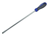 Faithfull Soft Grip Screwdriver Flared Slotted Tip 10.0 x 300mm