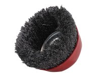 Faithfull Wire Cup Brush 60mm M14x2 0.30mm Steel Wire
