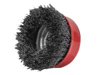 Faithfull Wire Cup Brush 80mm M14x2 0.30mm Steel Wire