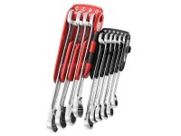 Facom 467B.JP10PB Ratchet Combination Wrench Set 10 Piece