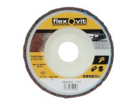 Flexovit Flap Disc For Angle Grinders 115mm 40G