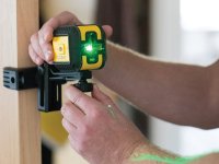 Stanley Tools Cubix? Cross Line Laser Level (Green Beam)