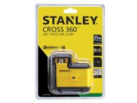 Stanley Tools 360 Cross Line Laser (Green Beam)