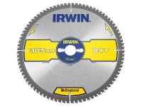 Irwin Multi Material Circular Saw Blade 305 x 30mm x 84T TCG
