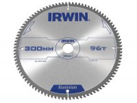 Irwin Professional Aluminium Circular Saw Blade 300 x 30mm x 96T TCG