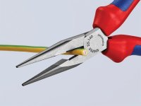 Knipex Snipe Nose Side Cutting Pliers (Radio) Multi-Component Grip 160mm (6.1/4in)