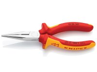 Knipex VDE Snipe Nose Side Cutting Pliers (Radio) 160mm