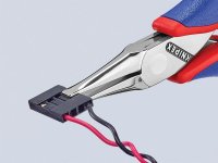 Knipex Electronics Flat Jaw Pliers Multi-Component Grip 115mm