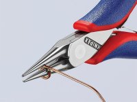 Knipex Electronics Round Jaw Pliers Multi-Component Grip 115mm