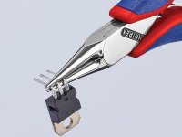 Knipex Electronics Round Jaw Pliers Multi-Component Grip 115mm