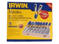 Irwin MS500 ProTouch? All-Purpose Chisel Set, 8 Piece