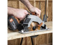 Evolution R165CCS-Li EXT Circular Saw 18V 1 x 4.0Ah Li-ion