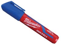 Milwaukee INKZALL? Large Chisel Tip Marker Blue (Pack 3)
