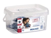 Moldex Series 7000 Half Mask (Medium) + 2 x A2P3 R Filters + Storage Box