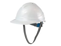 Scan Deluxe Safety Helmet - White
