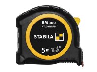 Stabila BM 300 Robust Pocket Tape 5m/16ft (Width 27mm)