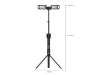 SCANGRIP TOWER 5 CONNECT Floodlight with Integrated Tripod 18V Bare Unit