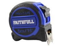 Faithfull Pro Tape Measure 5m/16ft (Width 32mm)