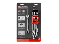 Facom 440XL Long Combination Wrench Set 8 Piece