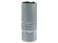 Teng Spark Plug Socket 1/2in Drive 21mm