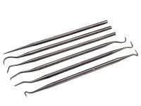 Faithfull Picks & Carvers Set 6 Piece Stainless Steel