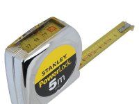 Stanley Tools PowerLock Top Reader Tape 5m (Width 19mm)