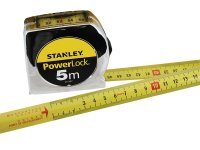 Stanley Tools PowerLock Top Reader Tape 5m (Width 19mm)