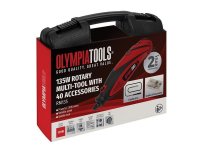 Olympia Tools Mini Rotary Multi-Tool with 40 Piece Accessory Set 135W 240V
