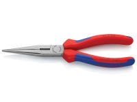 Knipex Snipe Nose Side Cutting Pliers (Stork Beak) Multi-Component Grip 200mm (8in)