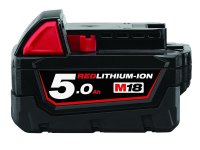 Milwaukee M18 B5 REDLITHIUM-ION? Slide Battery Pack 18V 5.0Ah Li-ion