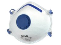 Scan Moulded Disposable Mask Valved FFP2 Protection (Pack 10)
