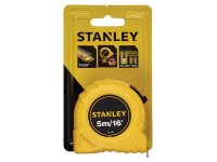 Stanley Tools Pocket Tape 5m/16ft (Width 19mm)