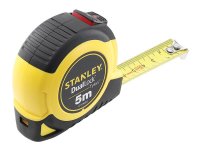 Stanley Tools DualLock? Tylon? Pocket Tape 5m (Width 19mm) (Metric only)